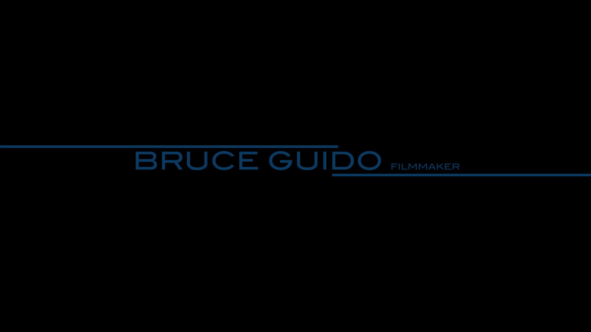 Bruce Guido Reel