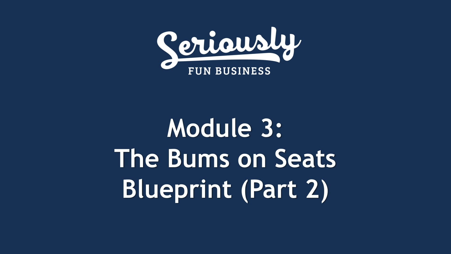 Module 3 on Vimeo