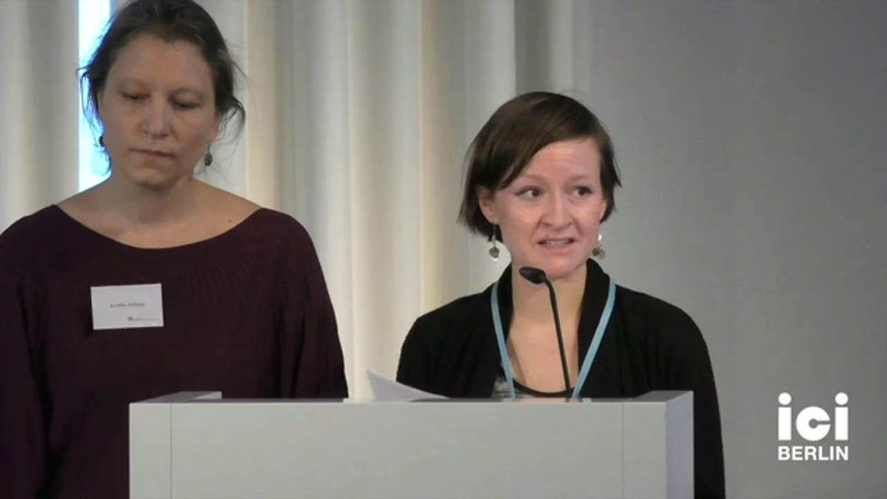 Introduction by Alice von Bieberstein and Aurelia Kalisky