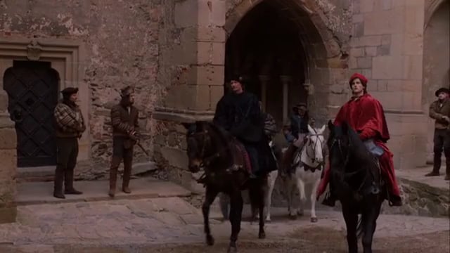 "Borgia" Cesare's horse slain