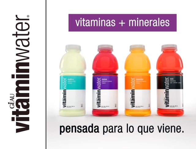 Vitamin water Via Pública