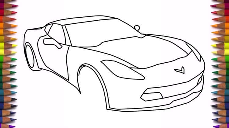 How to draw a 2016 Chevrolet Corvette Z06 on Vimeo