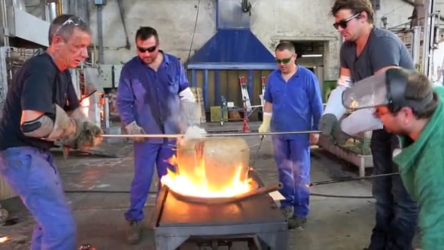 GLASS IS TOMORROW II - workshop at Verrerie de Saint-Just / Saint 