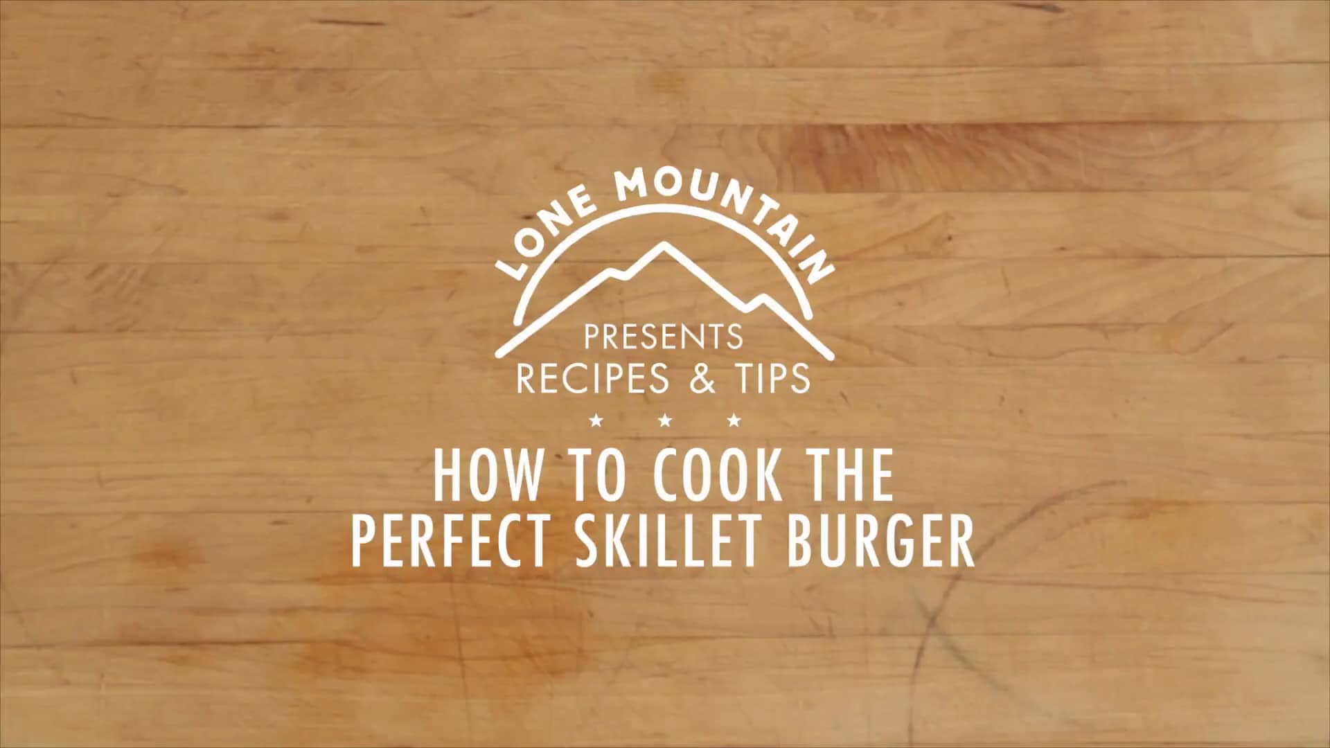 How To Cook The Perfect Skillet Burger on Vimeo