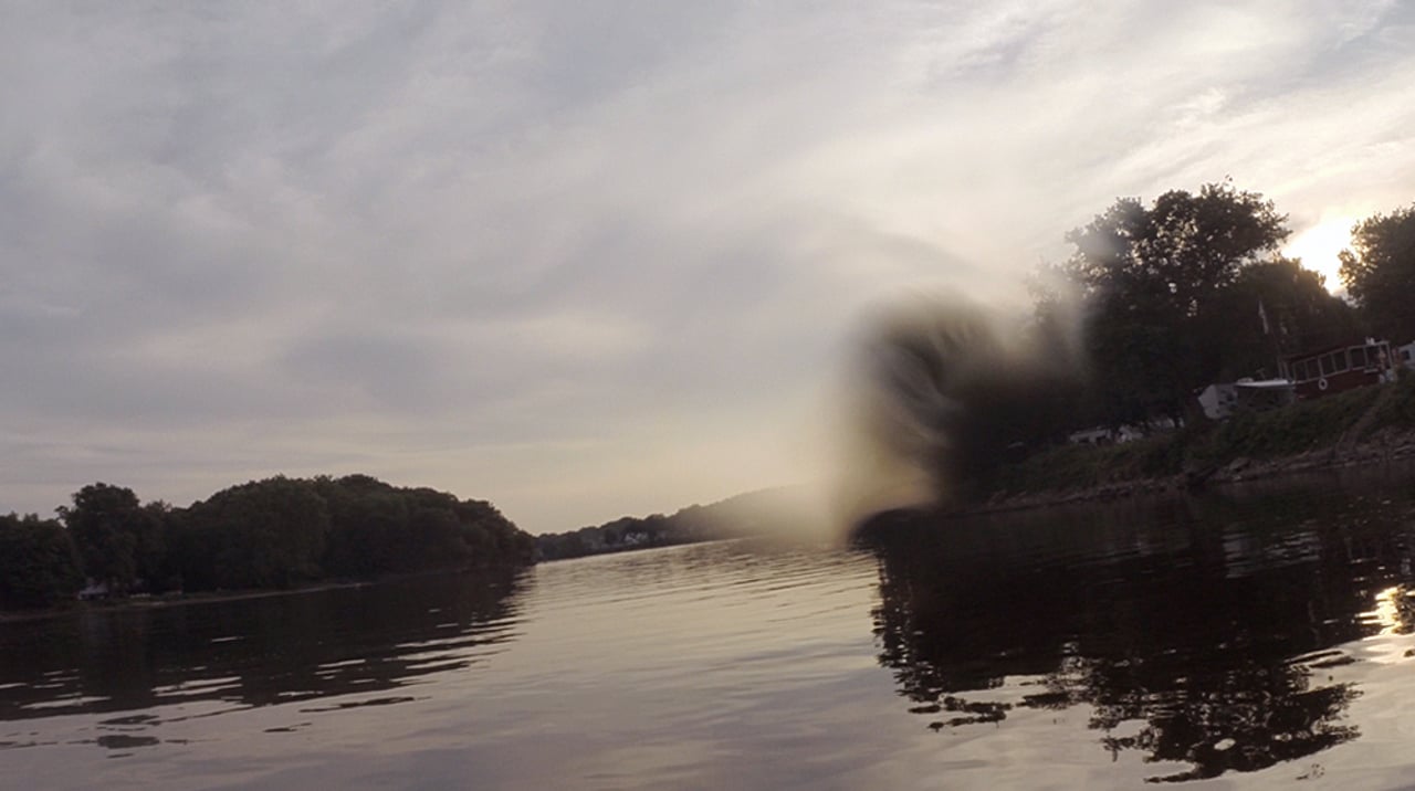 Points of confluence – McDonald Creek – Hudson River / day : 18