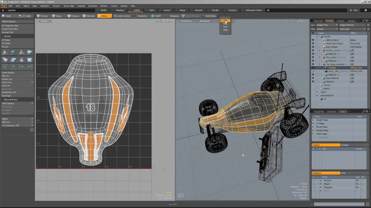 Maya to MODO: Adding materials and textures on Vimeo