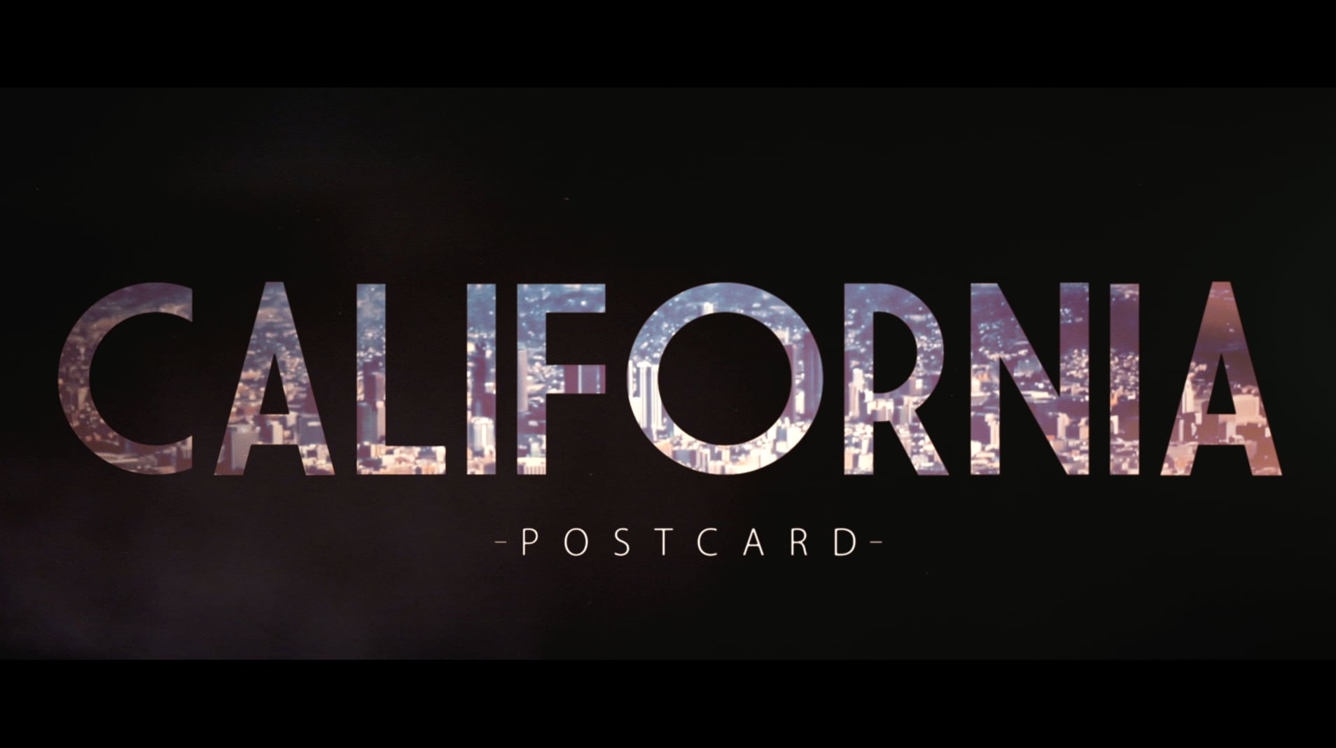CALIFORNIA - Postcard on Vimeo