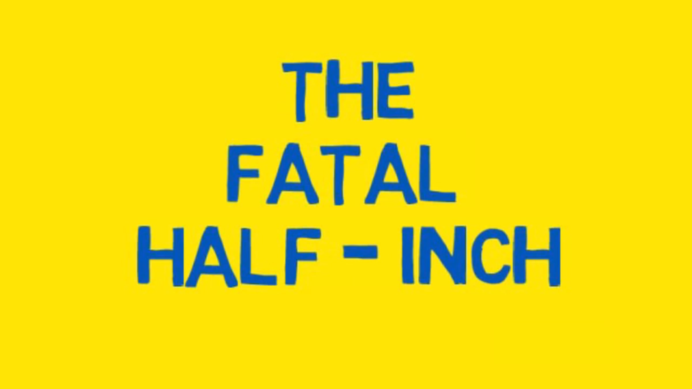 Slips, Trips & Falls - The Fatal Half Inch - Safety Training Video ...