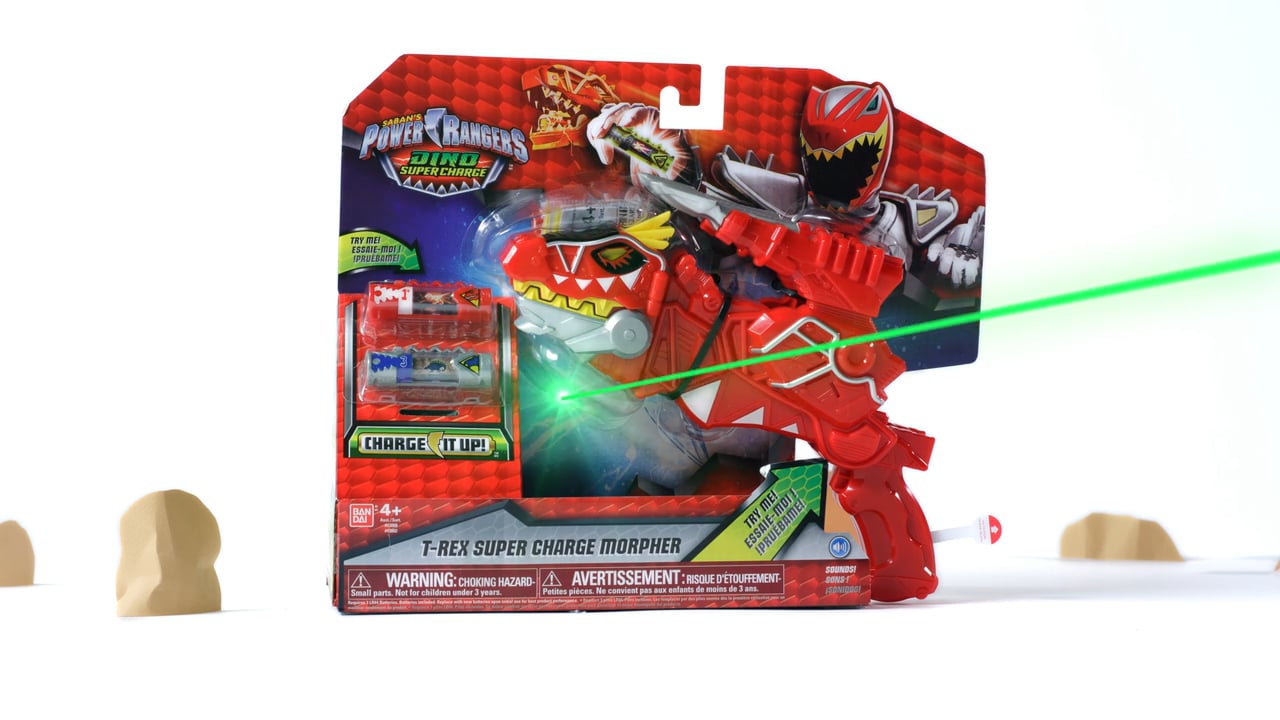 Toys Unboxing Toys: Episode 18 | Power Rangers Dino Charge T-Rex Super  Charge Morpher