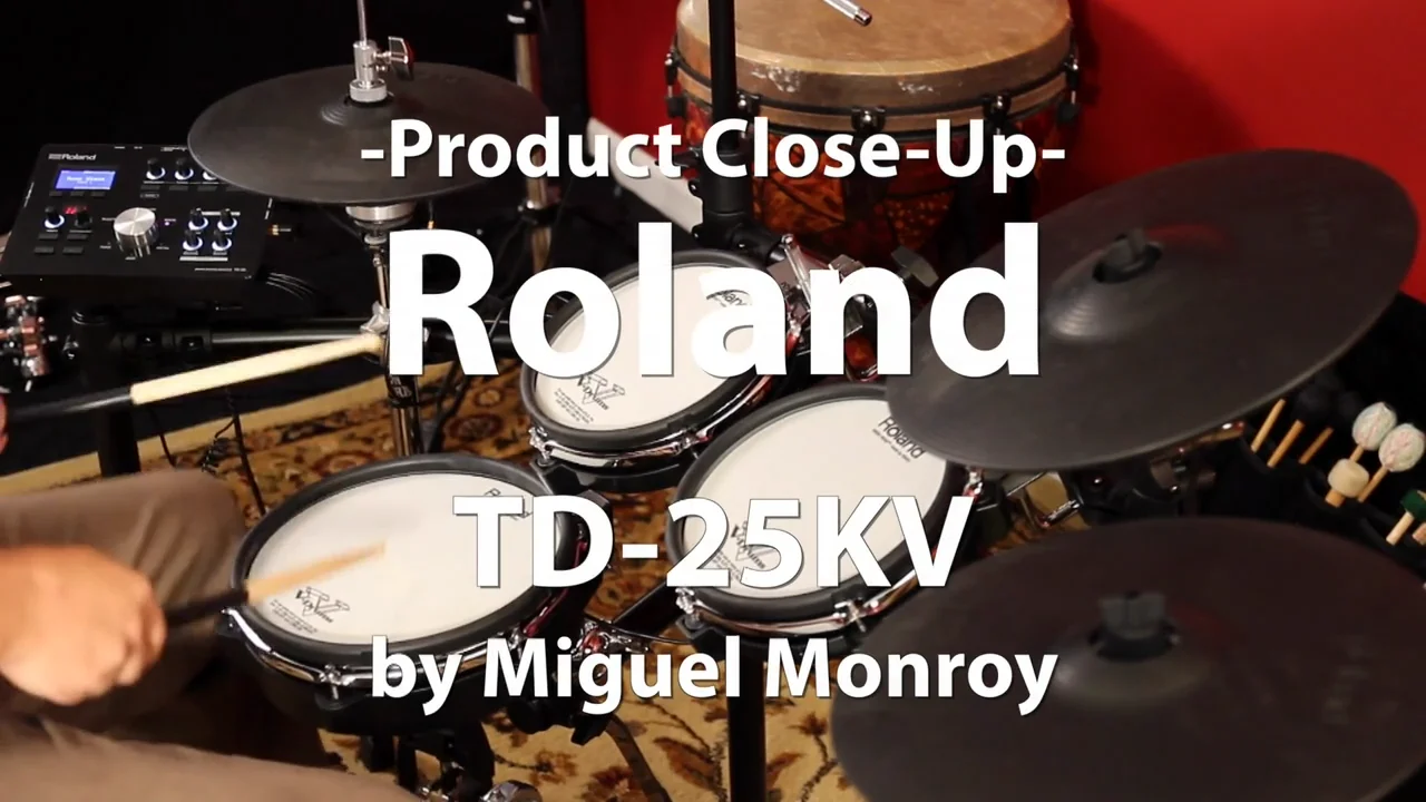Video Demo! Roland TD-25KV V-Drums Kit