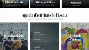 L’Escala estrena un nou portal web turístic que incorpora un motor de reserves propi