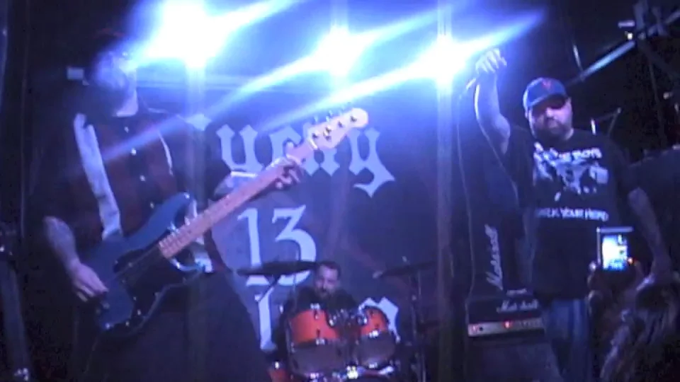 CAUGHT IN A TRAP (CIAT) at Lucky 13 Saloon's "First Hardcore Punk