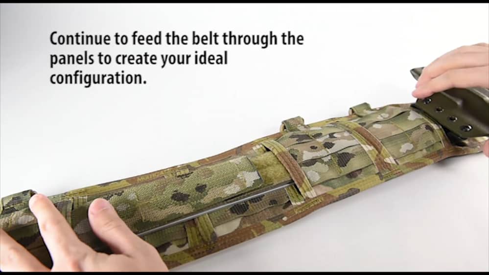 High Speed Gear Slim Grip Padded Belt Slotted Mad City Outdoor Gear