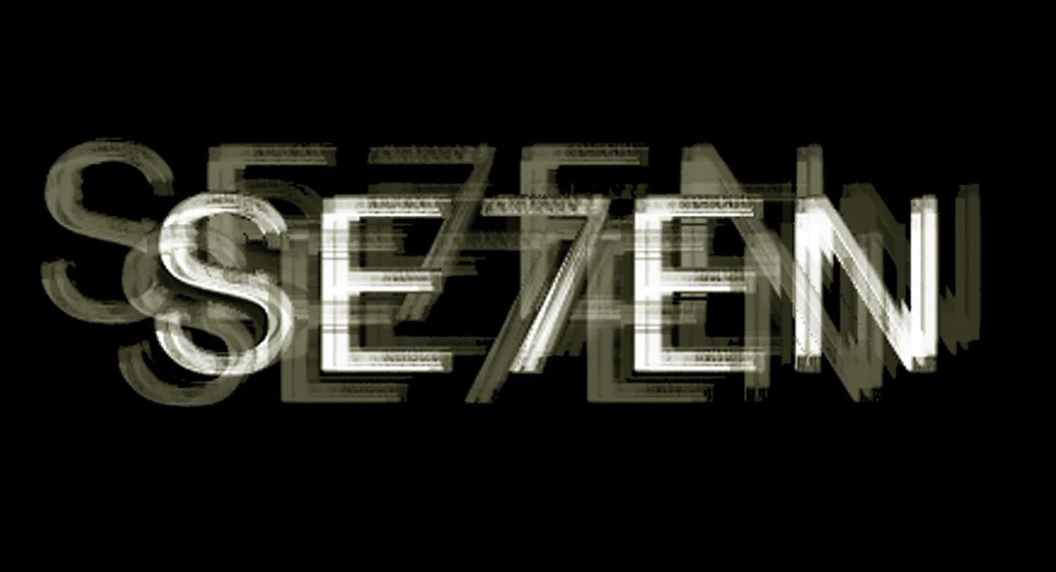 Main 7. Se7en надпись.