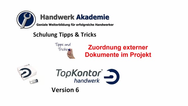 Zuordnung externer Dokumente