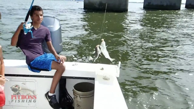 Family Fun in Ocean City Maryland 2015 Croaker Fishing