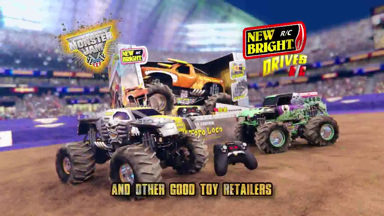 New bright cheap monster truck