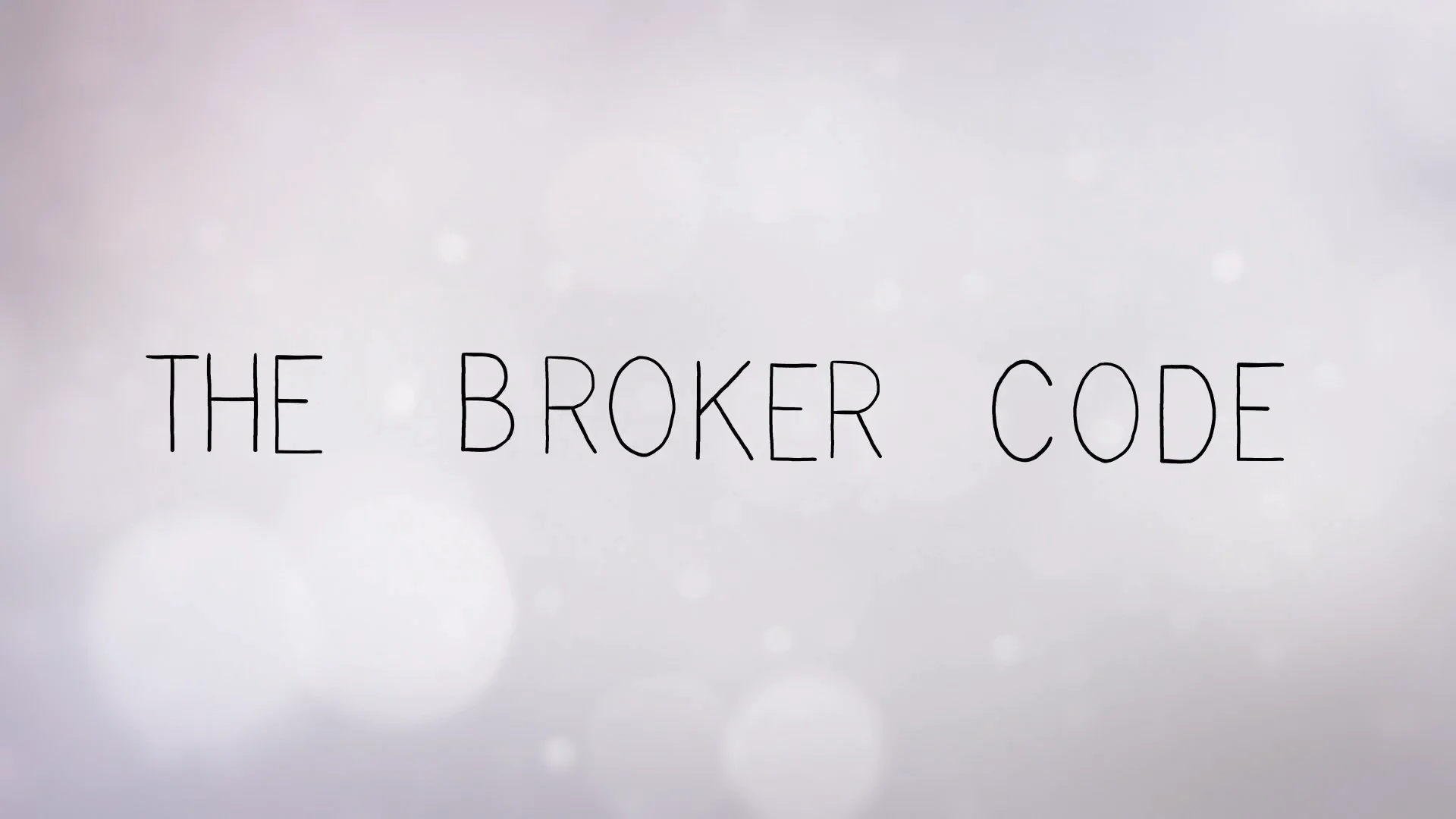 Broker Code 1 on Vimeo