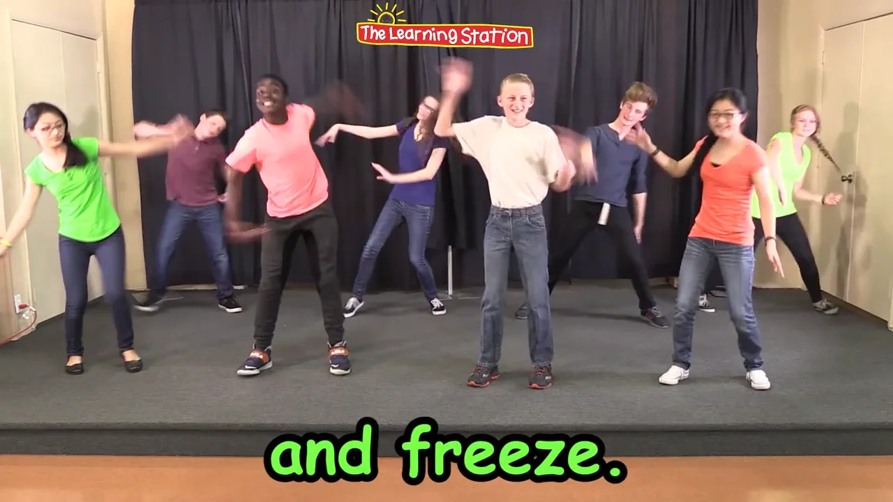 Move and Freeze Dance for Kids, Freeze Song