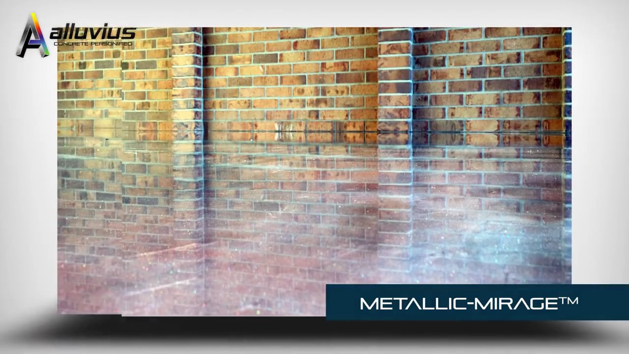 High performance Alluvius METALLIC-MIRAGE in Silver, Mother of Pearl & Ironbark Red