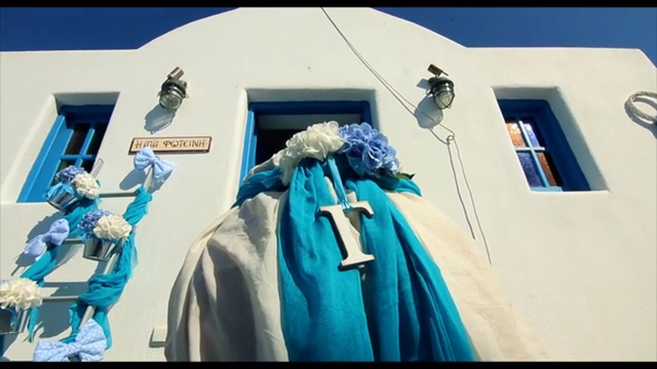 Baptism in Santorini | promo clip 2016