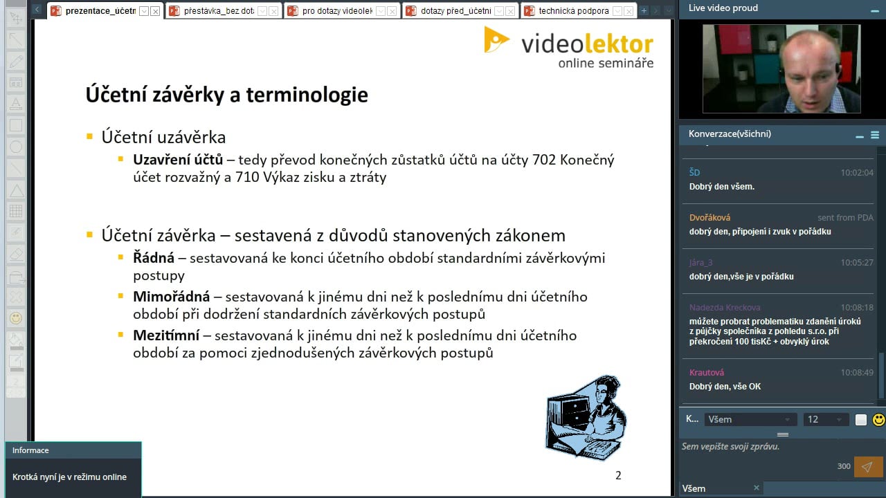 Účetní závěrka 2015 pro právnické osoby