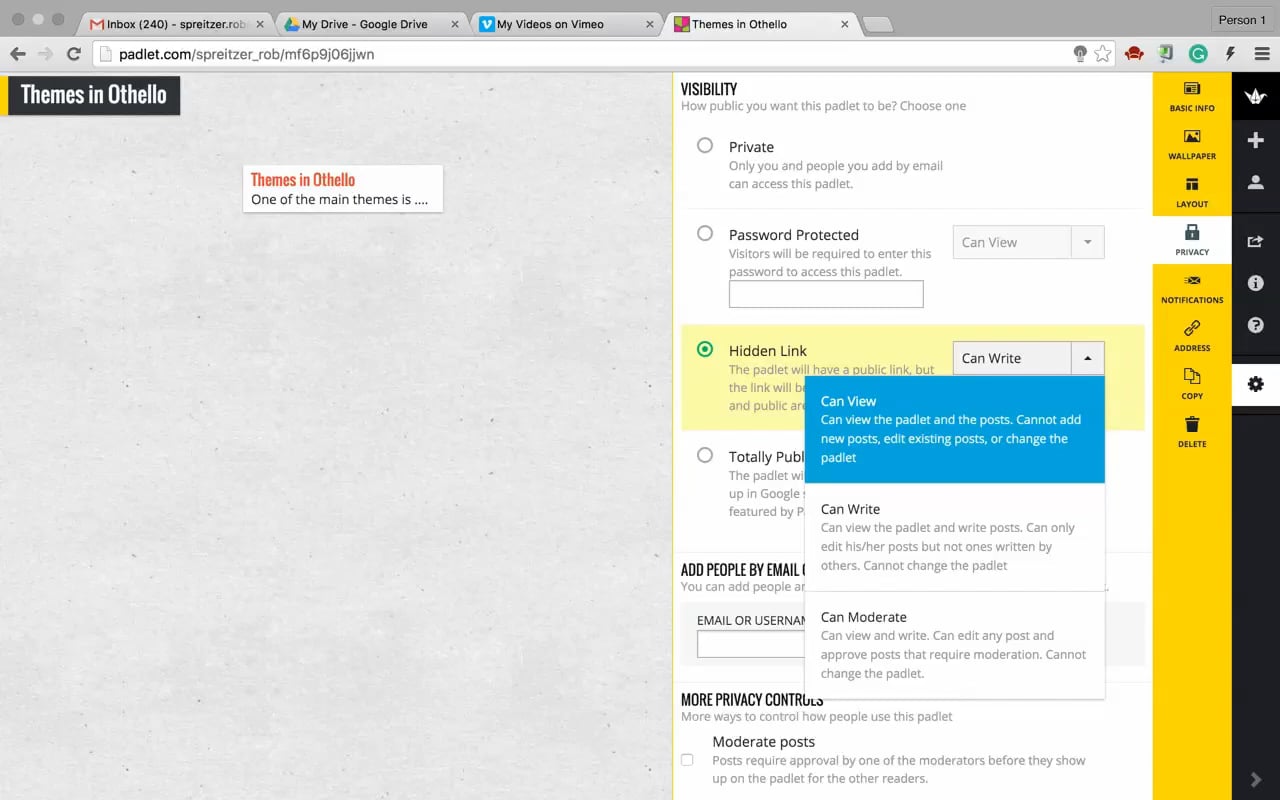 Mind mapping online with Padlet on Vimeo