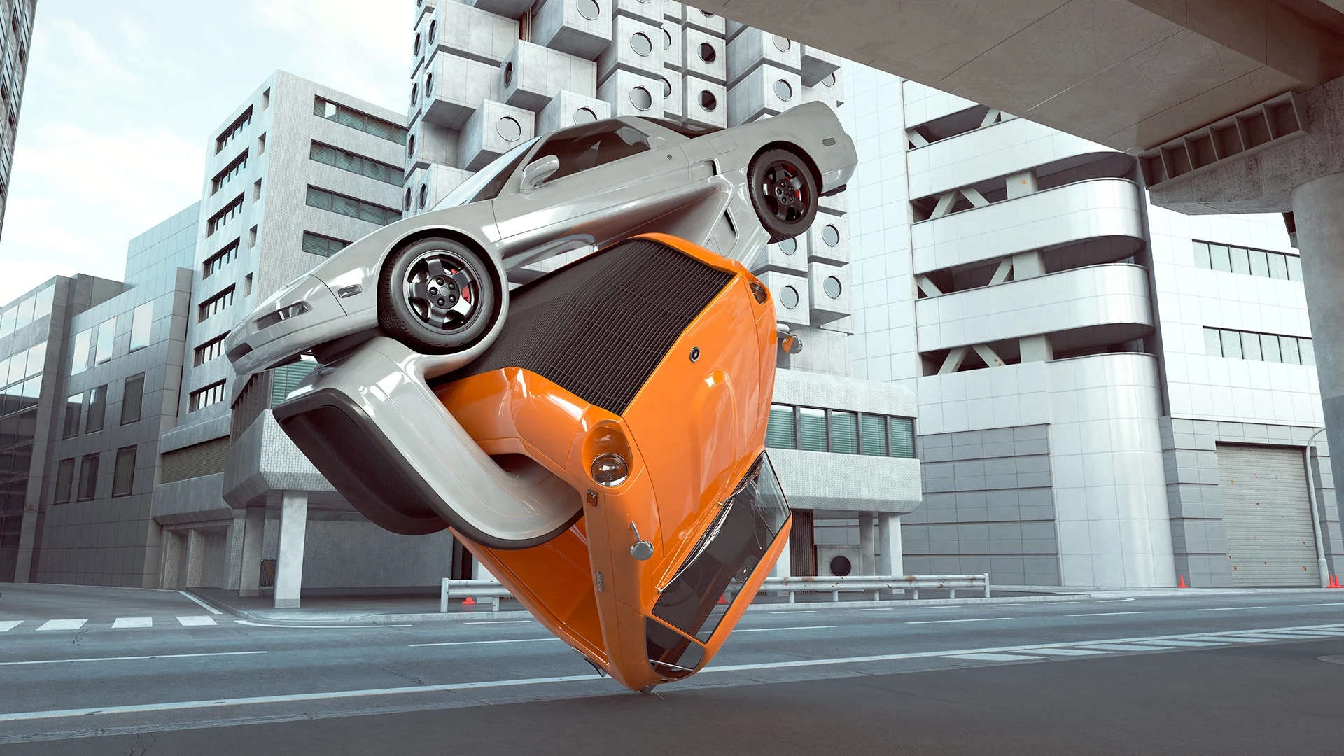 Elastic Vehicles: Warped and Contorted Car Designs by Chris