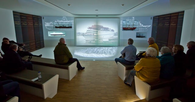 Meyer Werft – Filmraum Historie (Simulation)