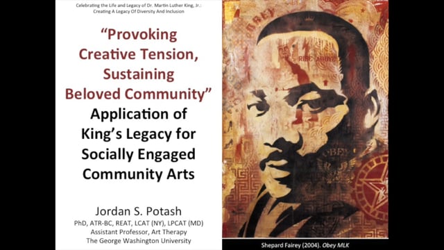 M.L. King's Legacy for Socially Engaged Arts