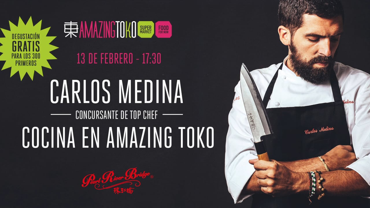 Amazing Toko - Chef Carlos Medina