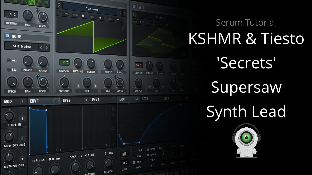 Serum Tutorial - KSHMR & Tiesto Secrets Supersaw Synth Lead on Vimeo