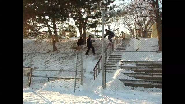 Aidan Flanagan – Stairsmaster PRO from Snowboard Jamboree