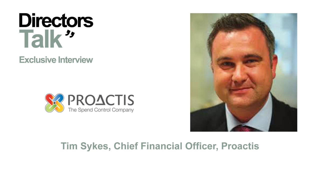 Proactis Holdings Plc CFO Tim Sykes talks Revenues, Acquisitions and