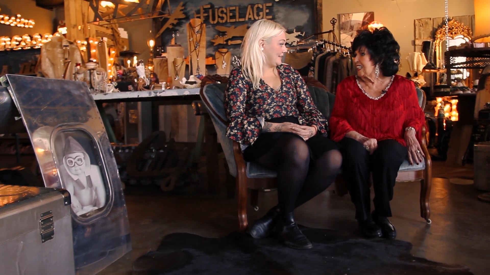 Elle King and Wanda Jackson In Nashville