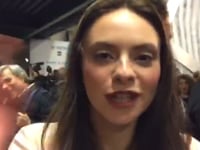 SANREMO- FRANCESCA MICHIELIN SALUTA TVIWEB E VICENZA