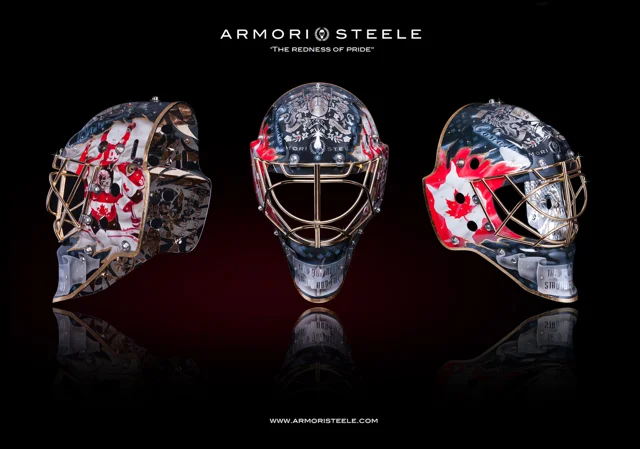 What is an ARMORI STEELE goalie mask