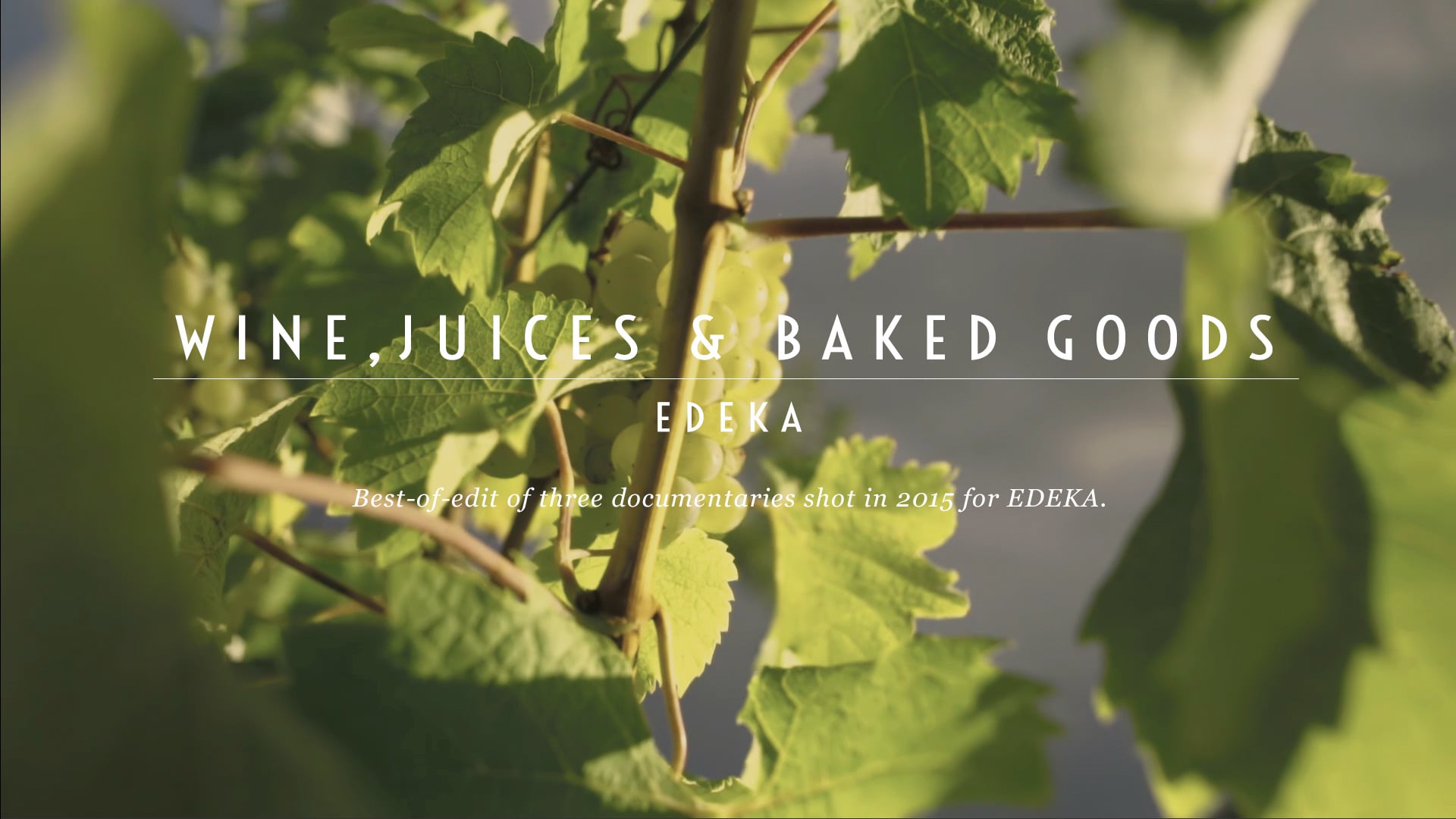 EDEKA Wine, juices and baked goods on Vimeo