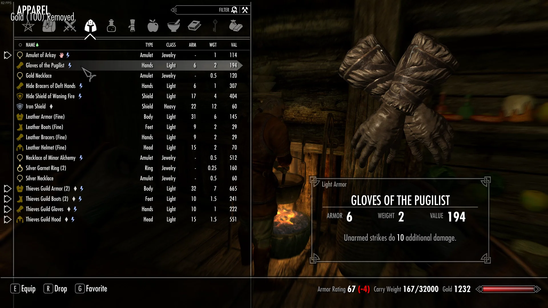 Skyrim Gloves of the Pugilist on Vimeo