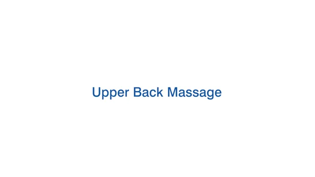 Relieve upper back pain with MASSAGE #massage #massagem #backpain #bac, upper back pain relief