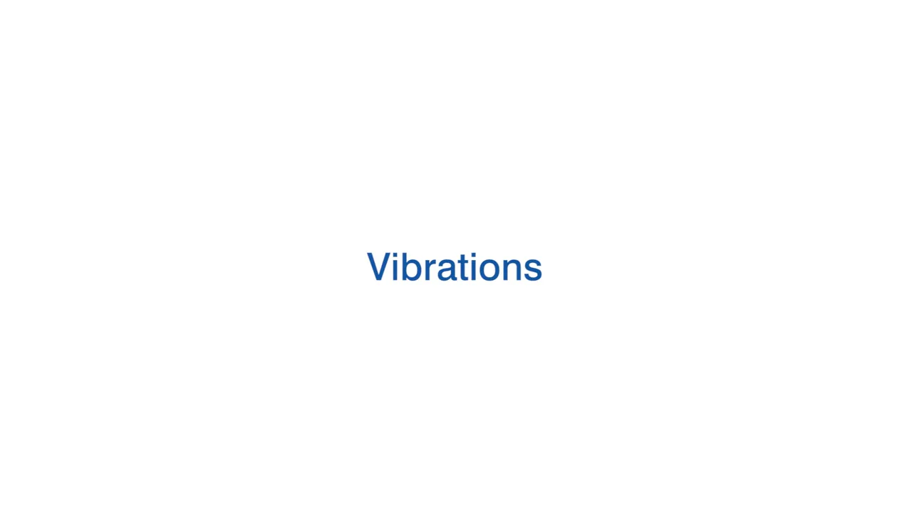vibration massage seat Vibrations