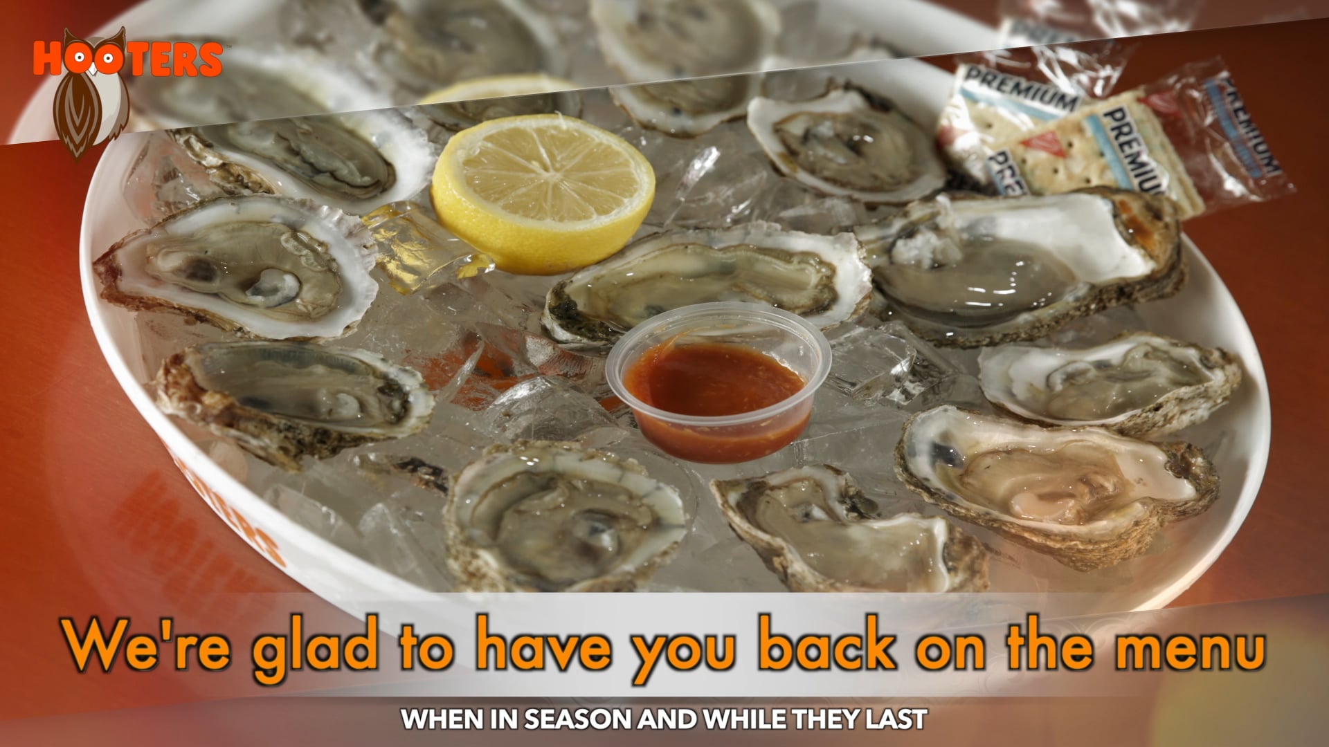 Hooters Food Promo February 2016