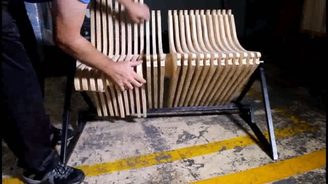 Disc.am CNC Router Made DIY Rotating Chair Assembly Video
