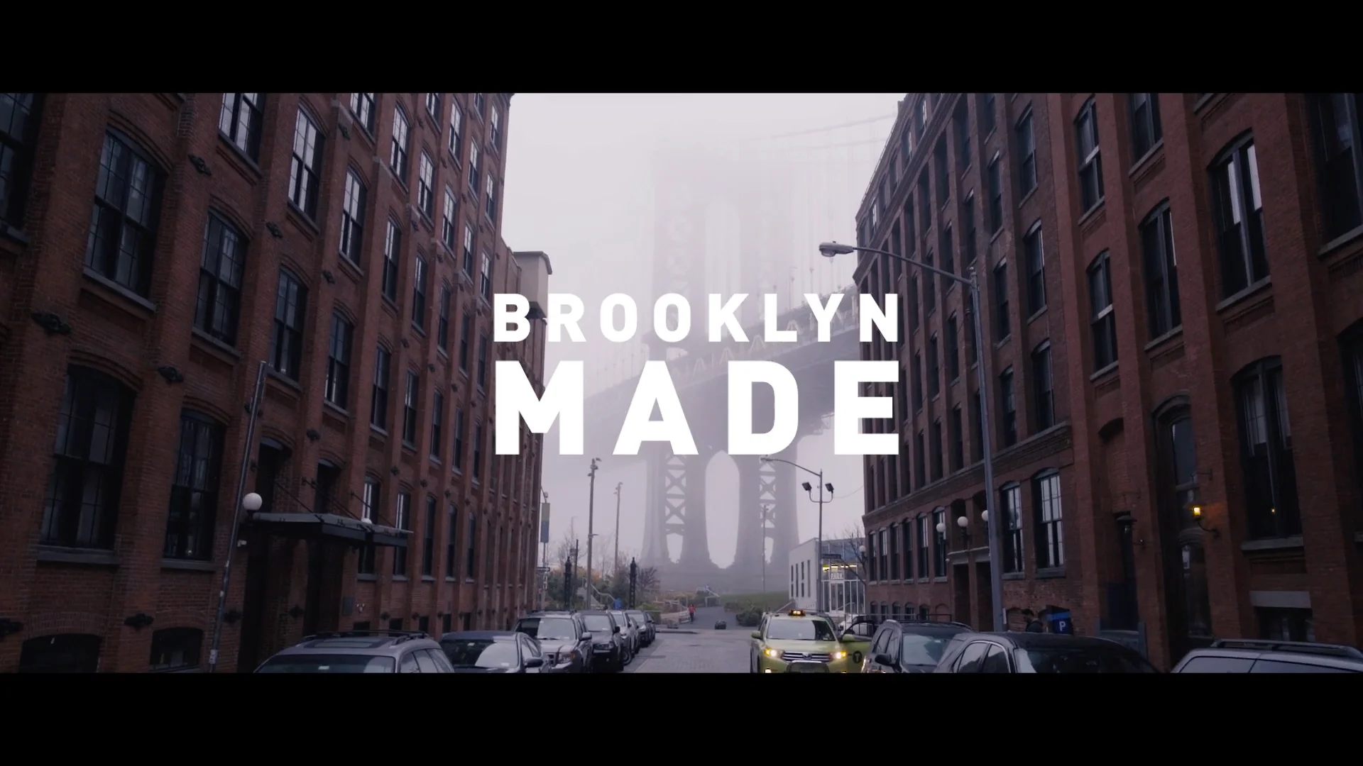 Brooklyn made. Бруклин реклама.