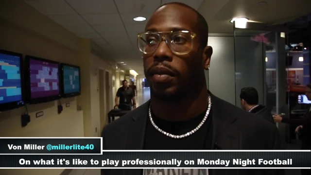 Super Bowl 50 MVP Von Miller relishes visiting ESPN - ESPN Front Row