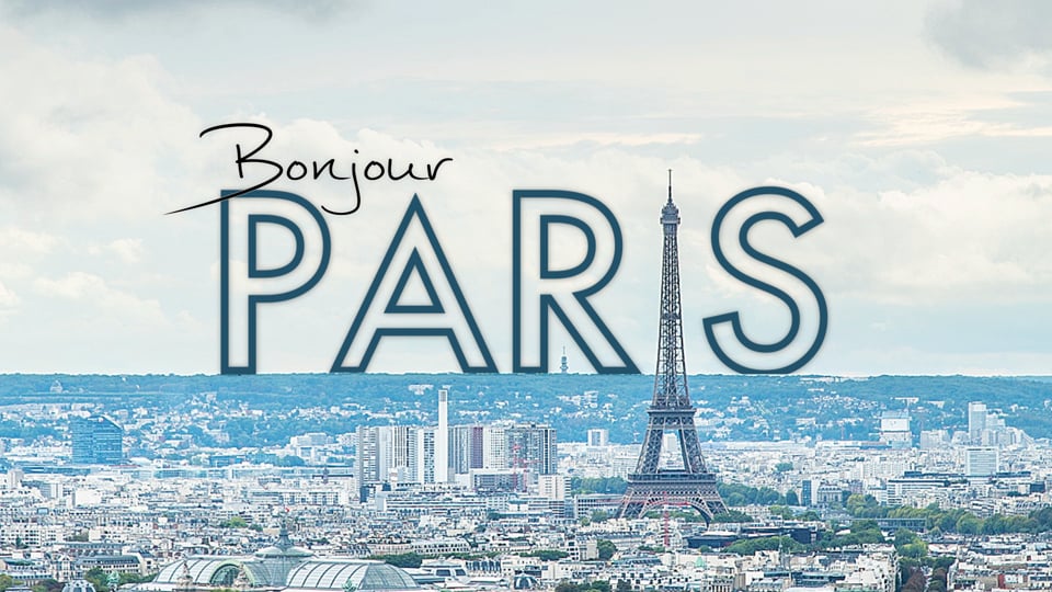Bonjour Paris | Hyperlapse film - ve 4K