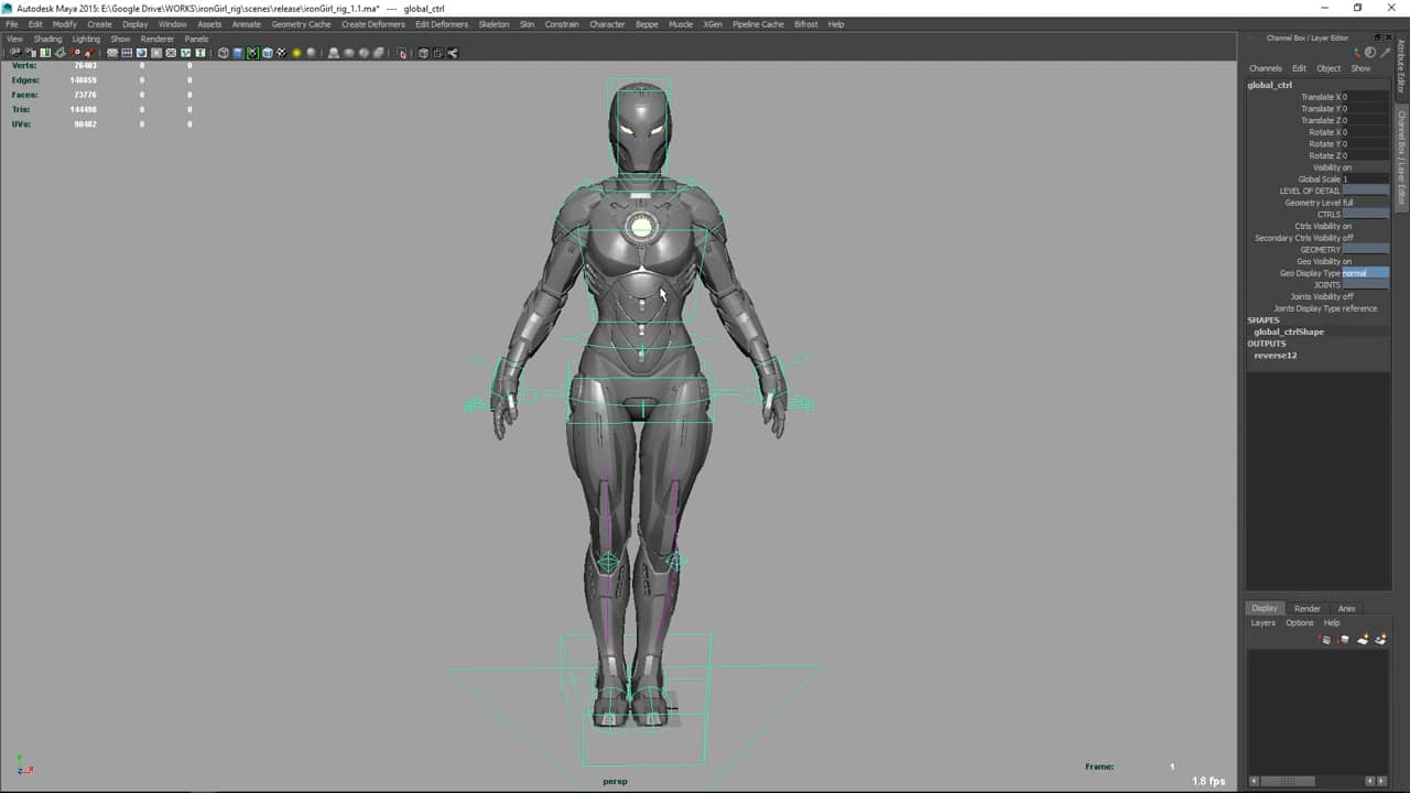 Iron Girl rig overview on Vimeo