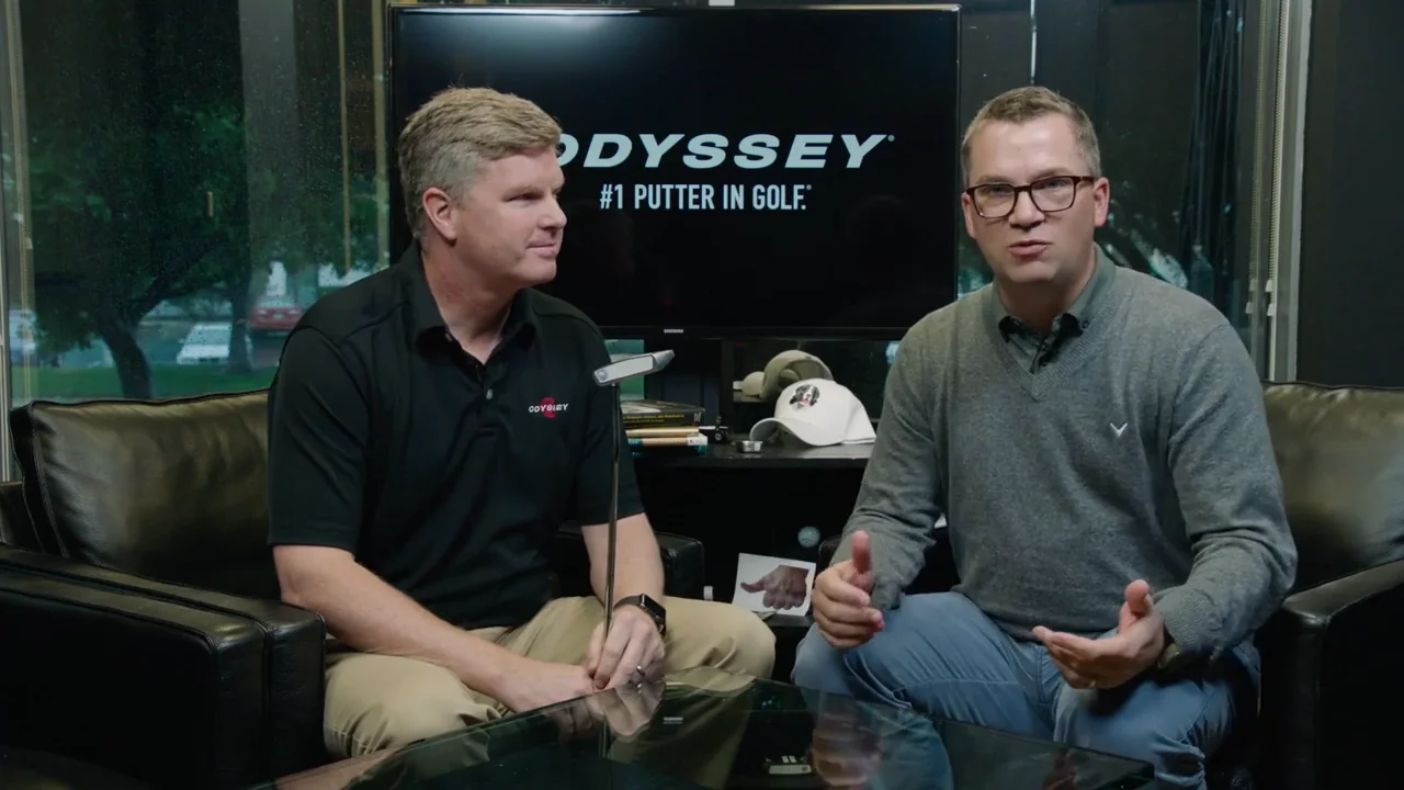Odyssey White Hot RX V-Line Fang Putter at InTheHoleGolf.com