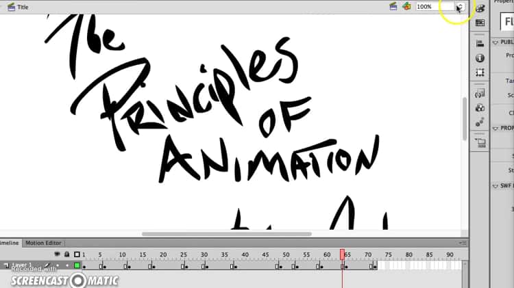 Principles of Animation part 2 - Straight Ahead Action & Pose-to