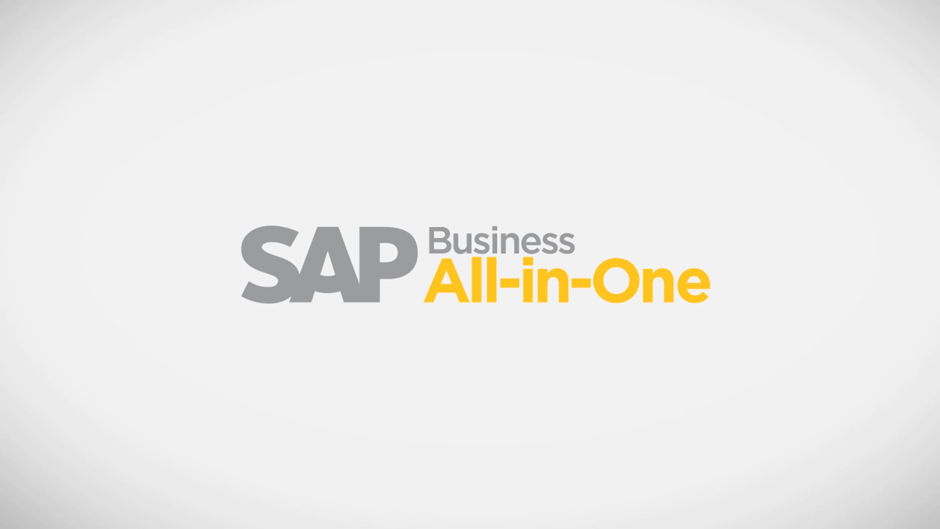 SAP All In One